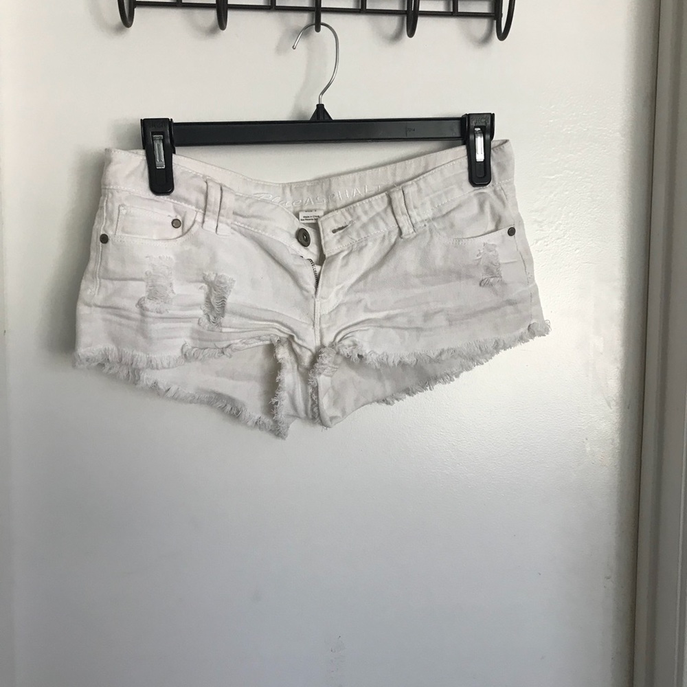 White Short Shorts